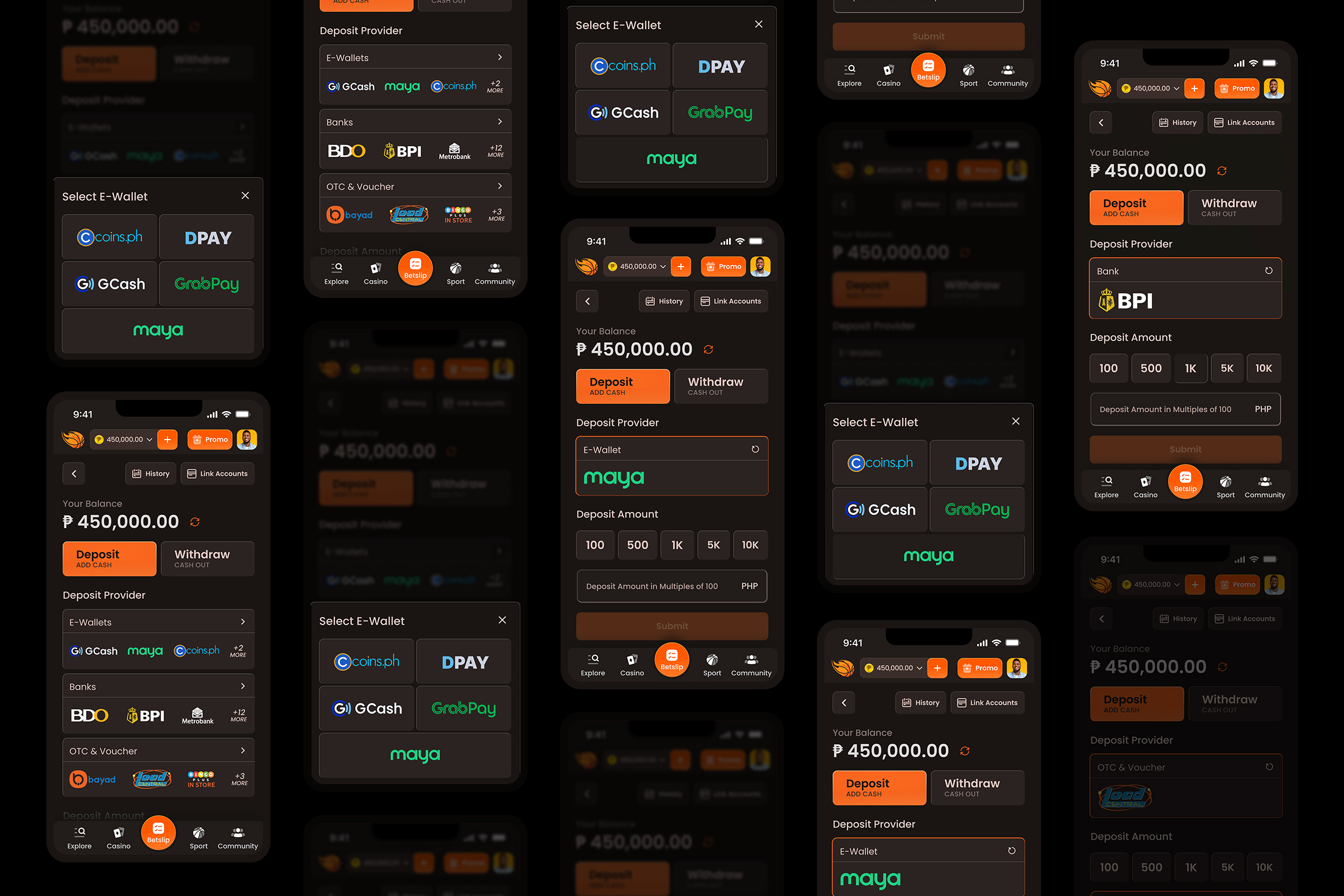 ArenaPlus Wallet Redesign