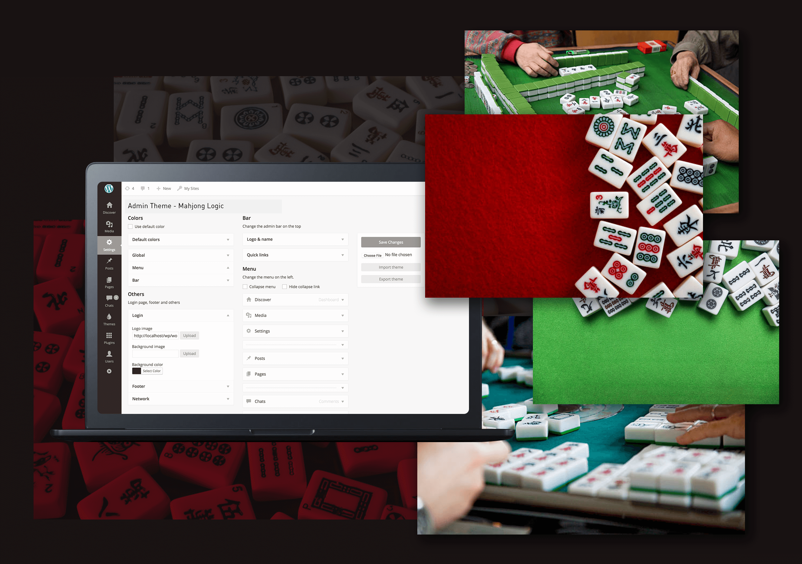 MahjongLogic Wordpress and Photography