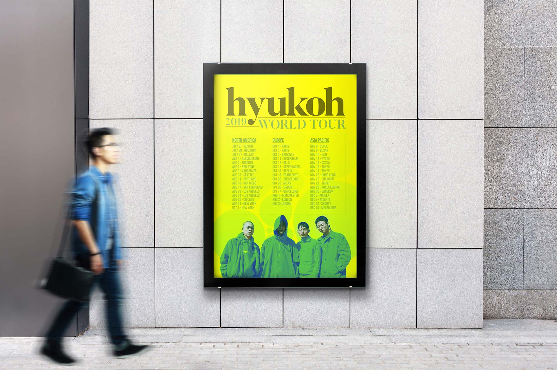 Hyukoh World Tour Poster
