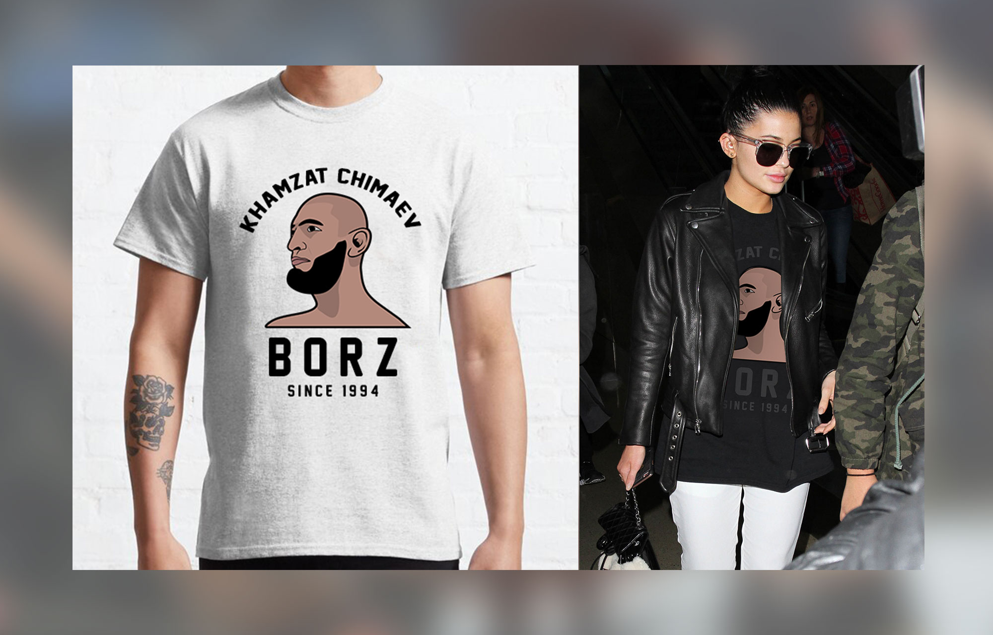 Khamzat Chimaev T-shirt Design