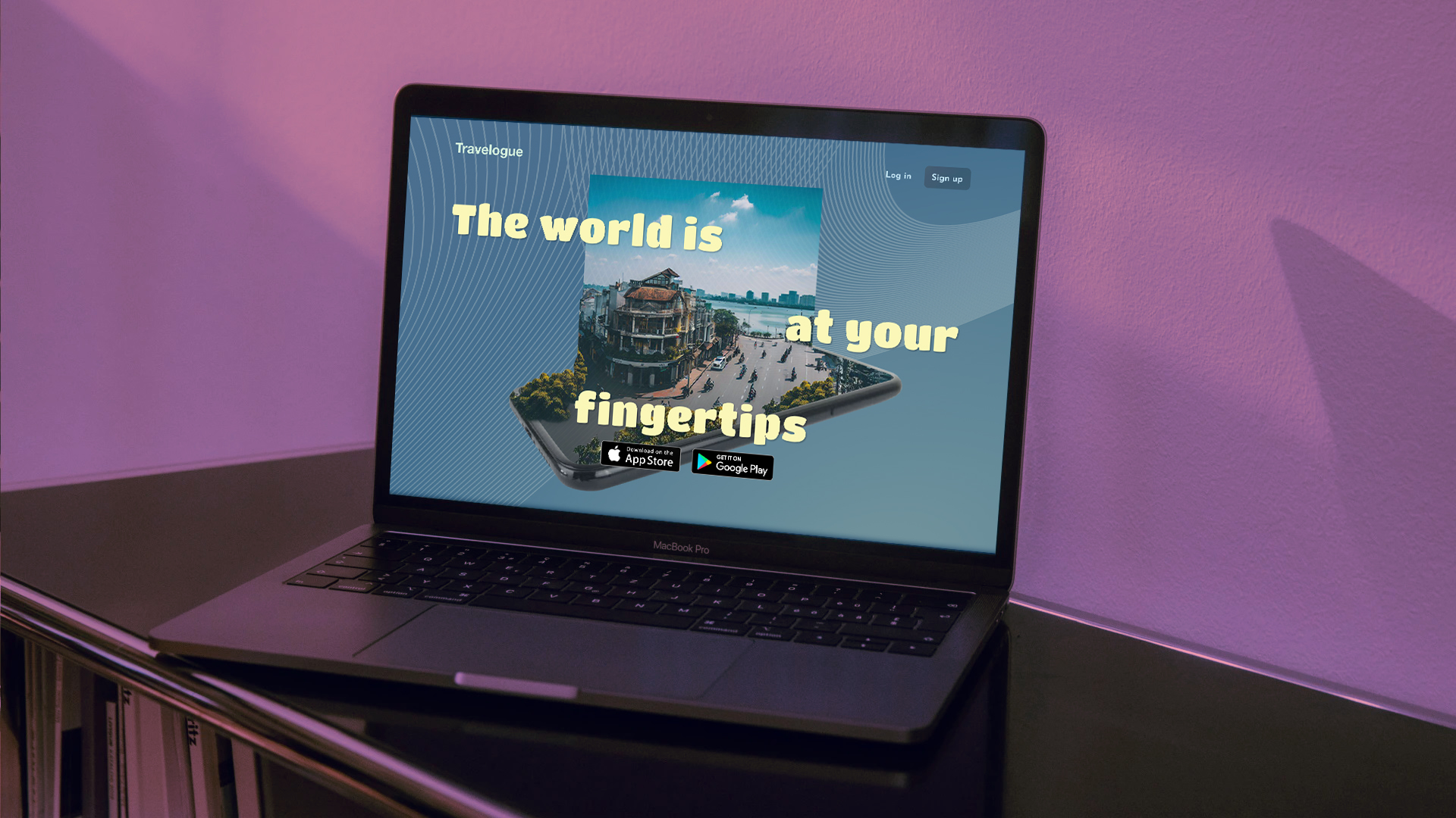 Travelogue Web Design