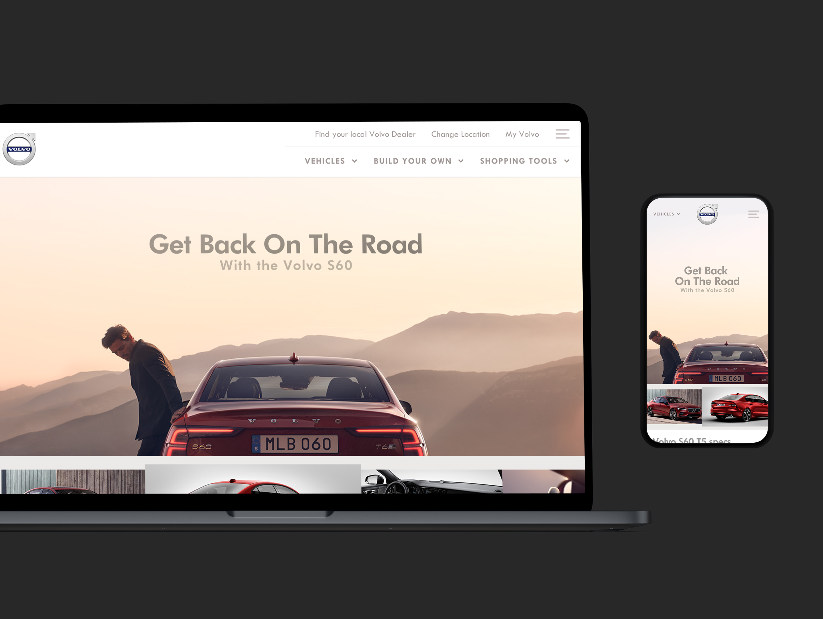 Volvo Web Design